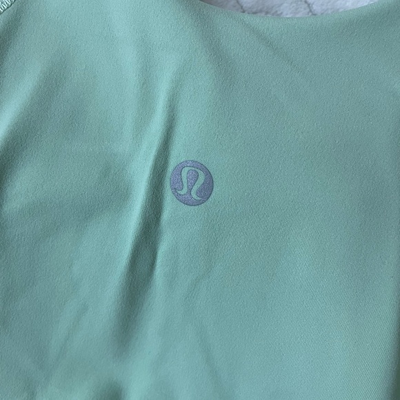 Lululemon Align Cropped Tank Top Sz4 light green NWT - Picture 5 of 9